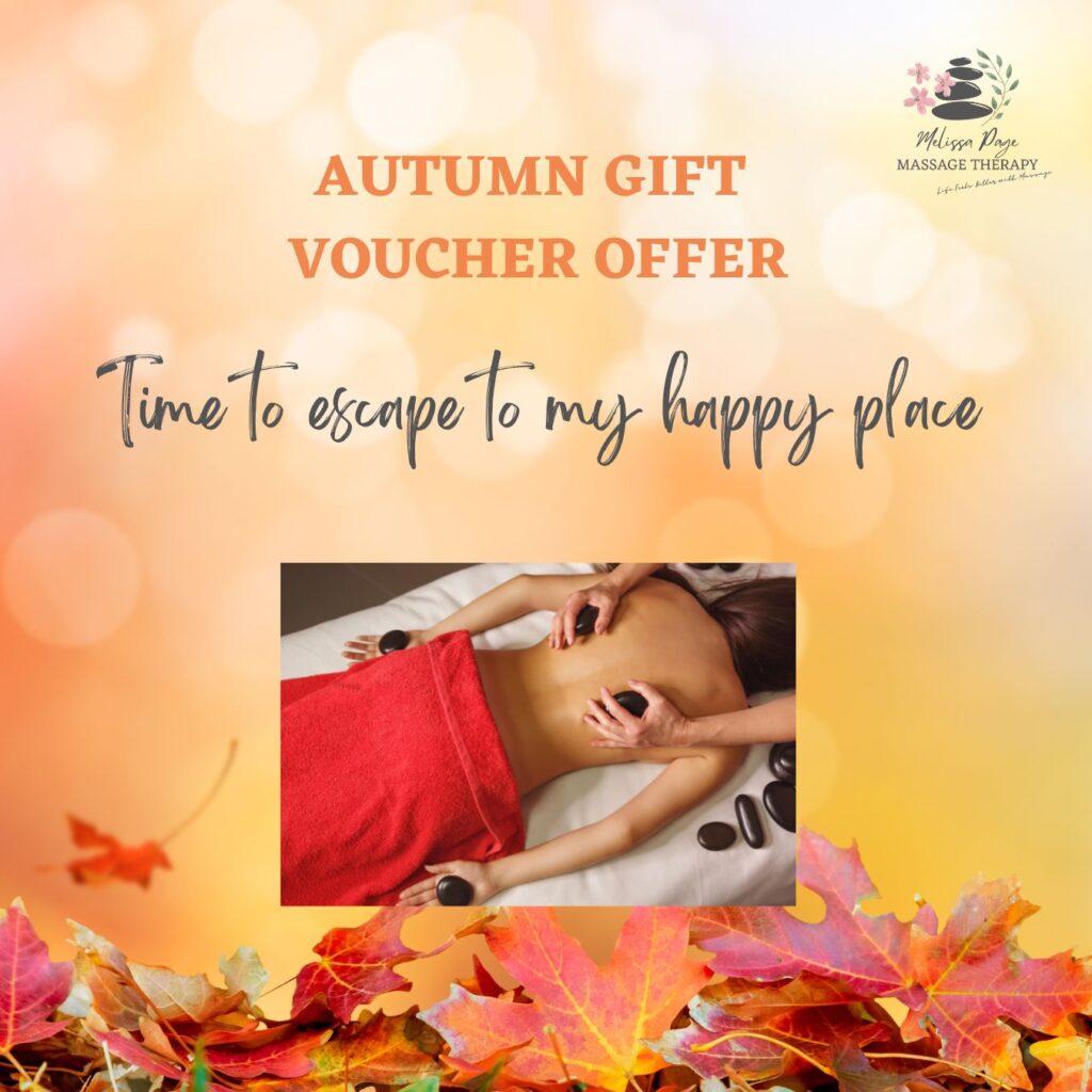Autumn Massage Voucher Offer